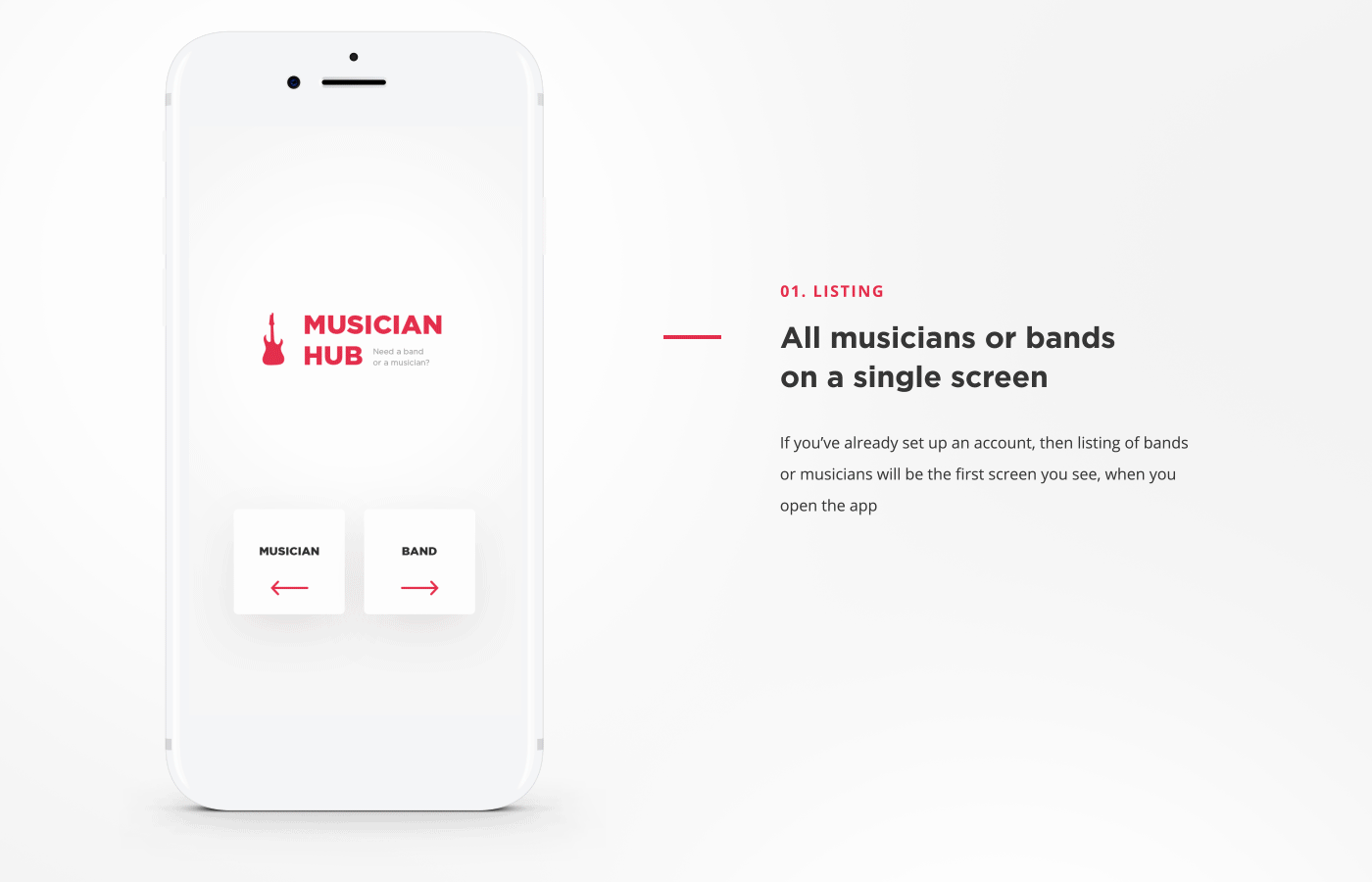 6. Musician Hub. Design Concept.gif